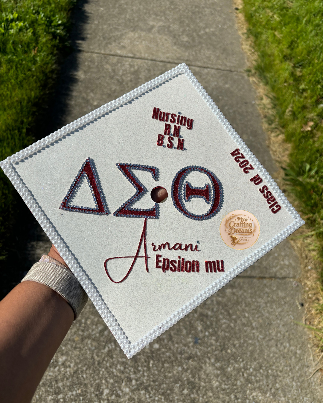 Custom Graduation Cap Topper **PLEASE READ THE DESCRIPTION**