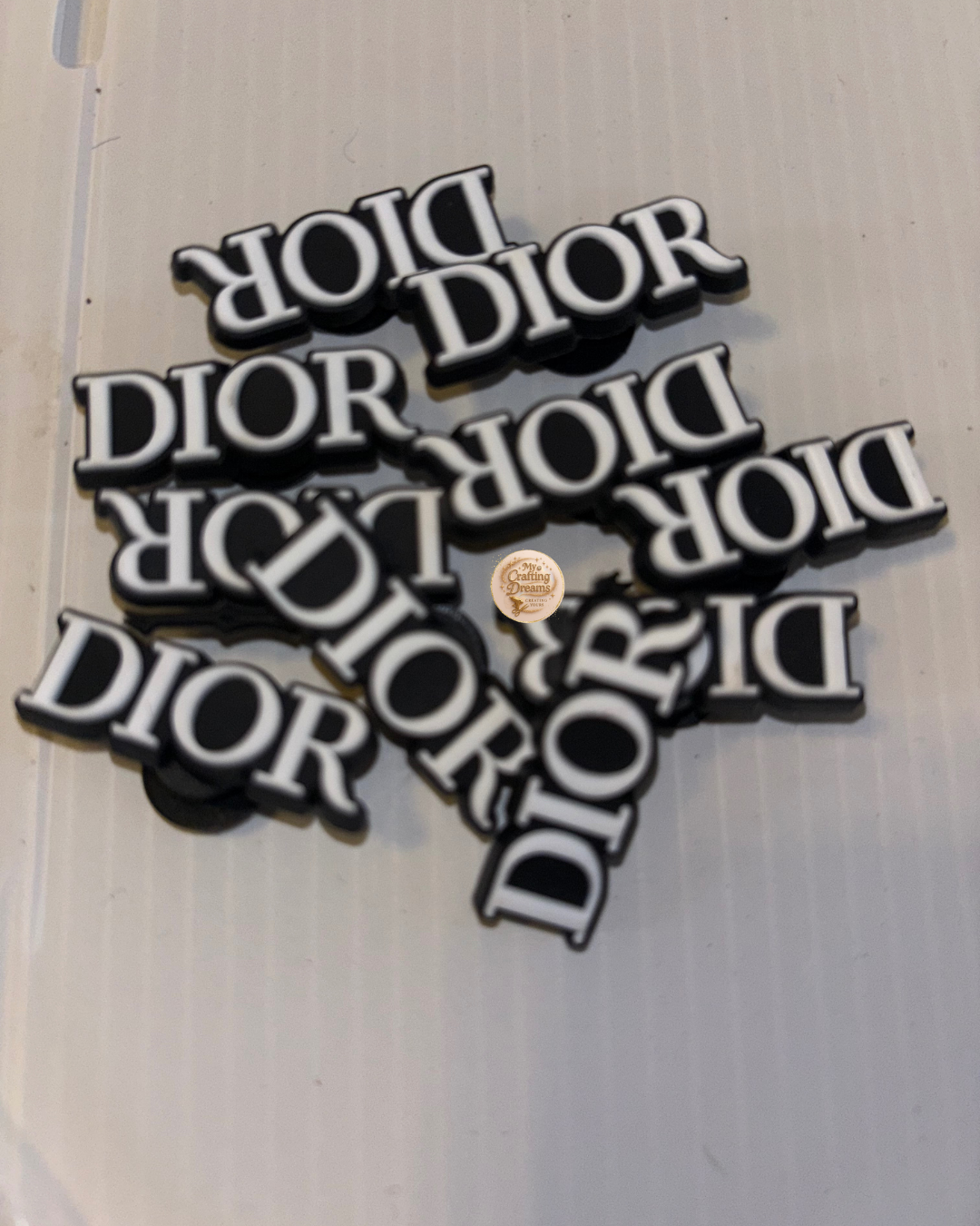 Designer Inspired Rubber Croc Charms