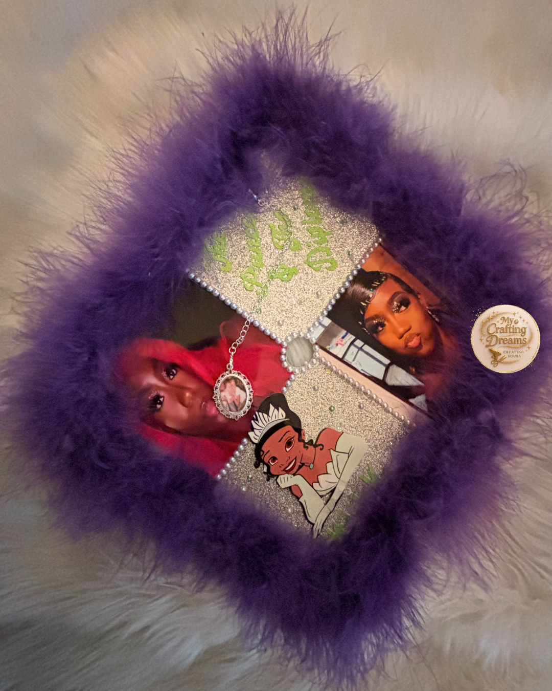 Custom Graduation Cap Topper **PLEASE READ THE DESCRIPTION**