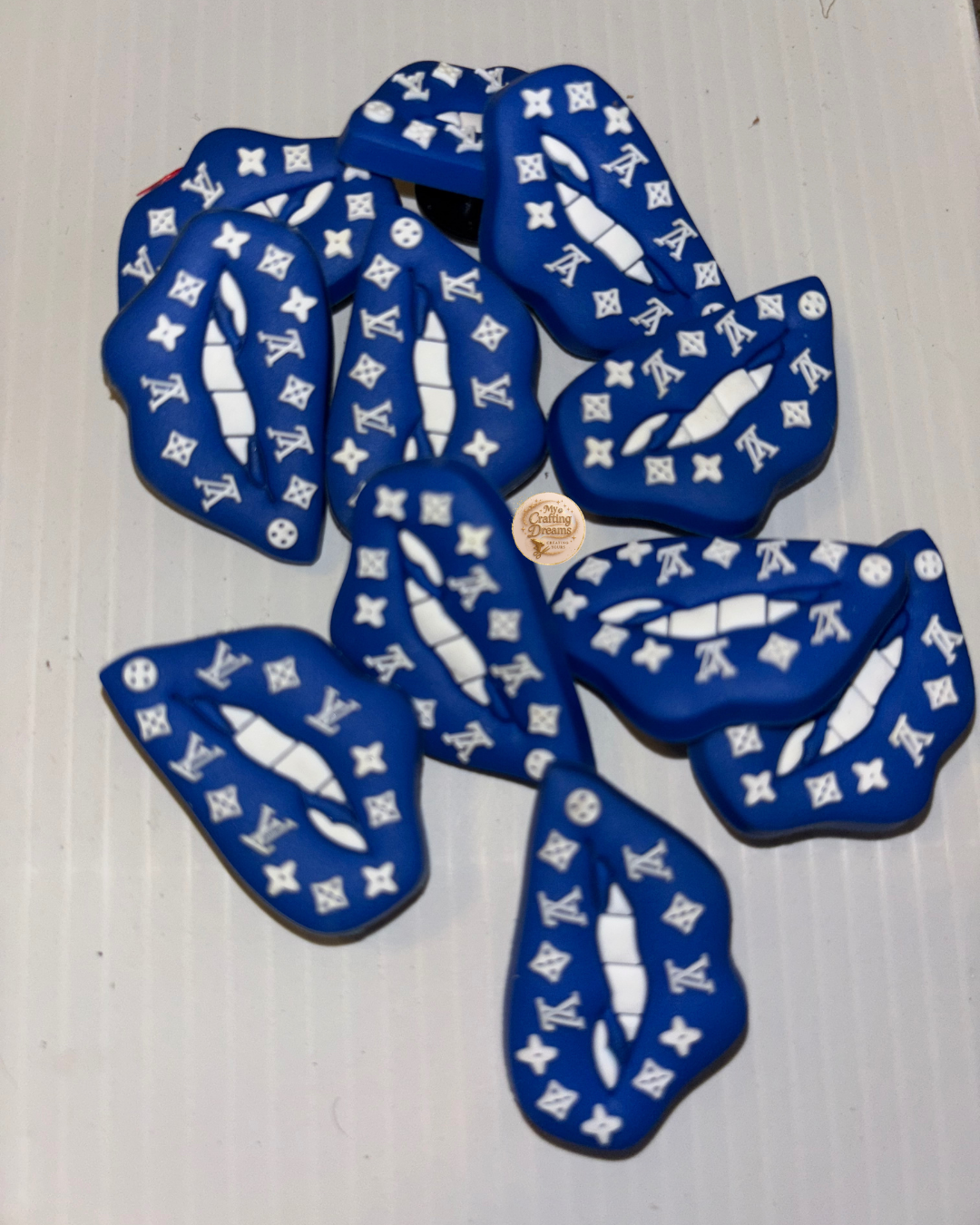 Designer Inspired Rubber Croc Charms