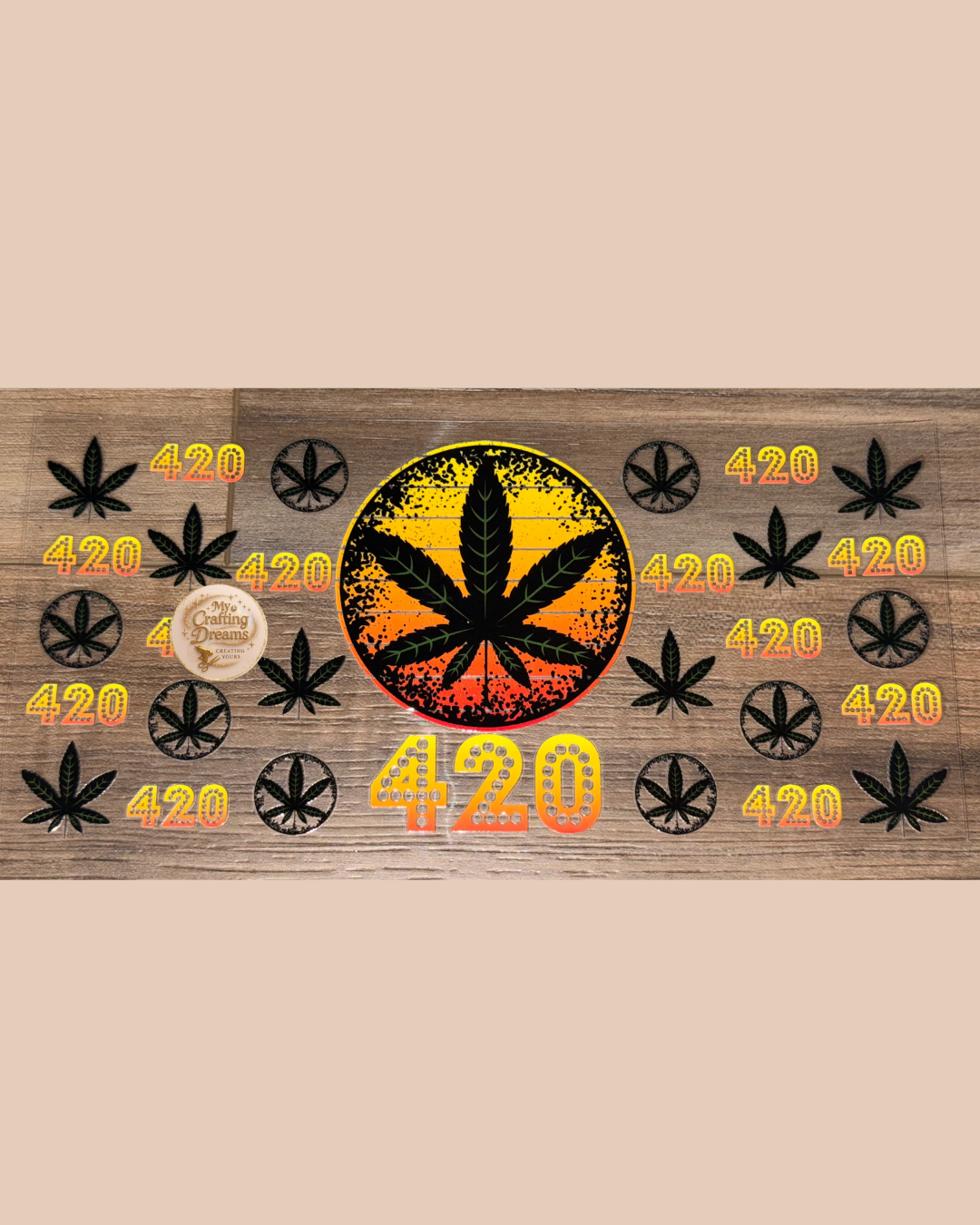 Weed & Coffee UV DTF Transfers Buy 8 Get 2 Free (Mix & Match)