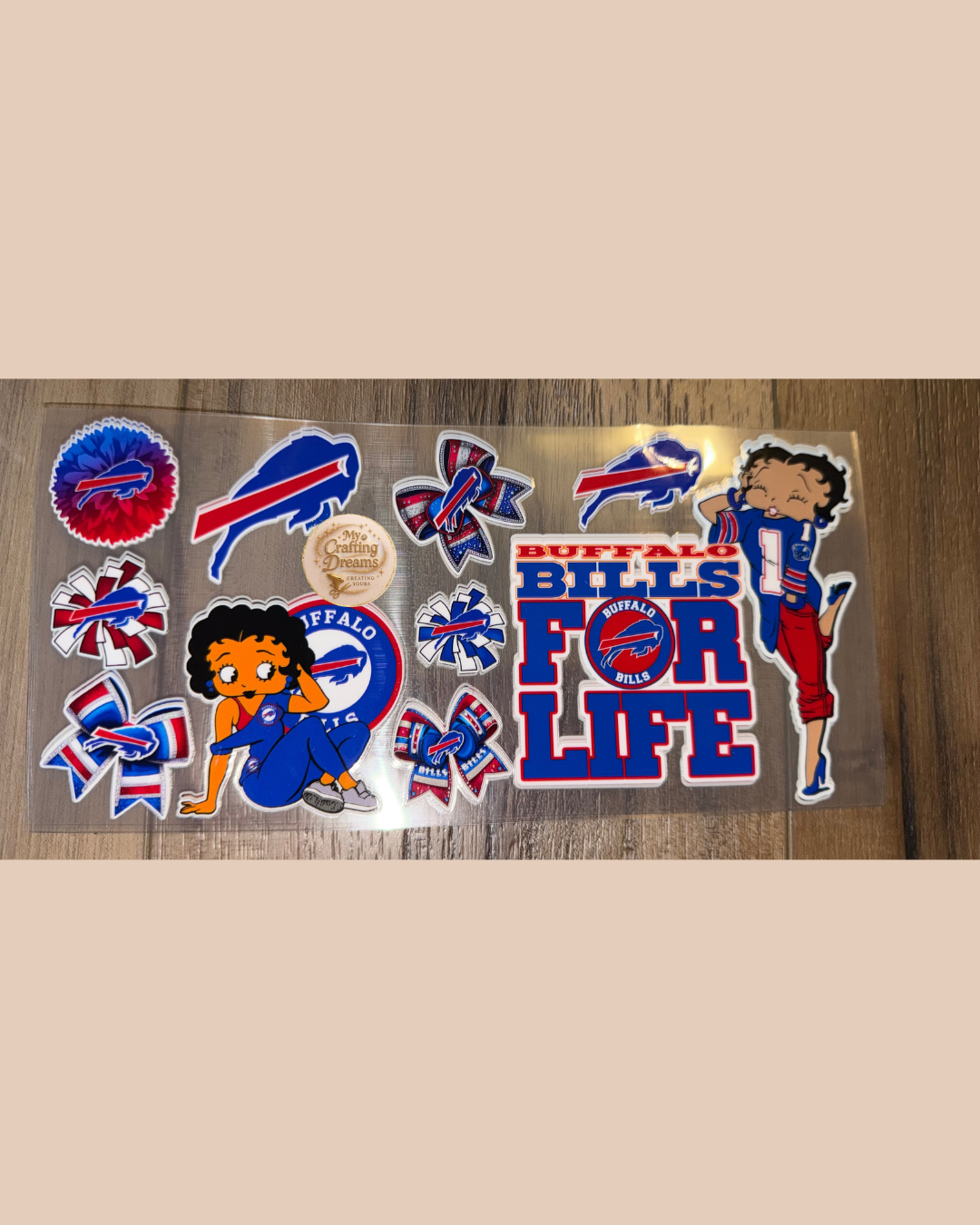 Sports UV DTF Transfers Buy 8 Get 2 FREE Mix & Match