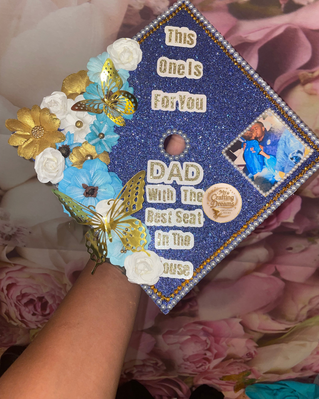 Custom Graduation Cap Topper **PLEASE READ THE DESCRIPTION**