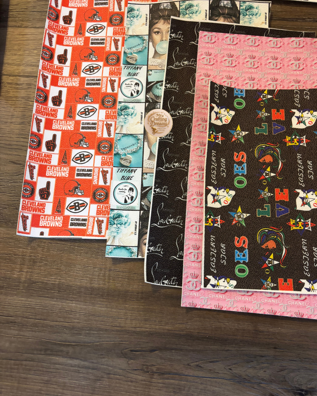 Faux Leather Scrap Bundles