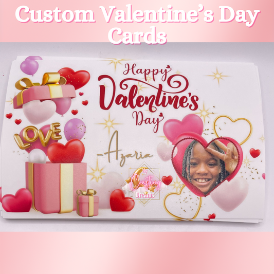 Custom Valentine's Day Cards
