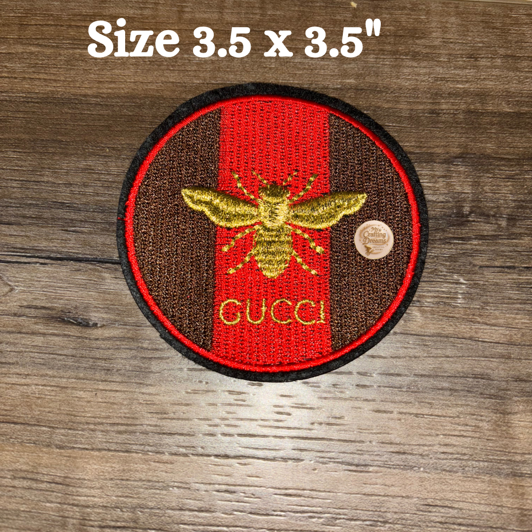 Gucci Inspired Iron On Patches