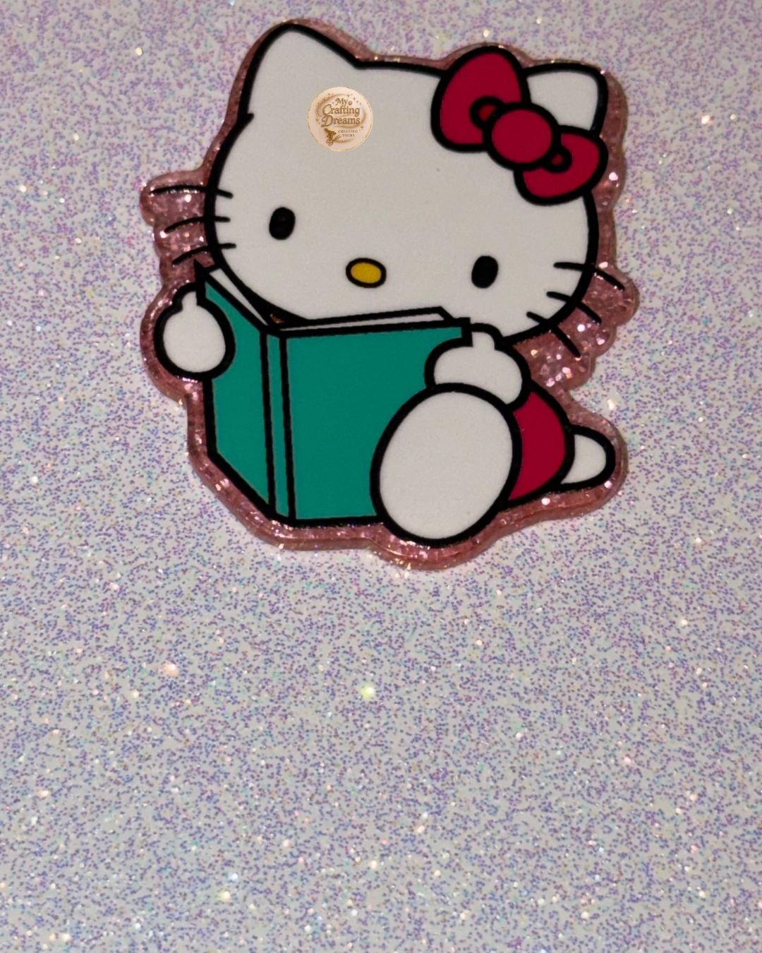 Character-Themed Glitter Acrylics