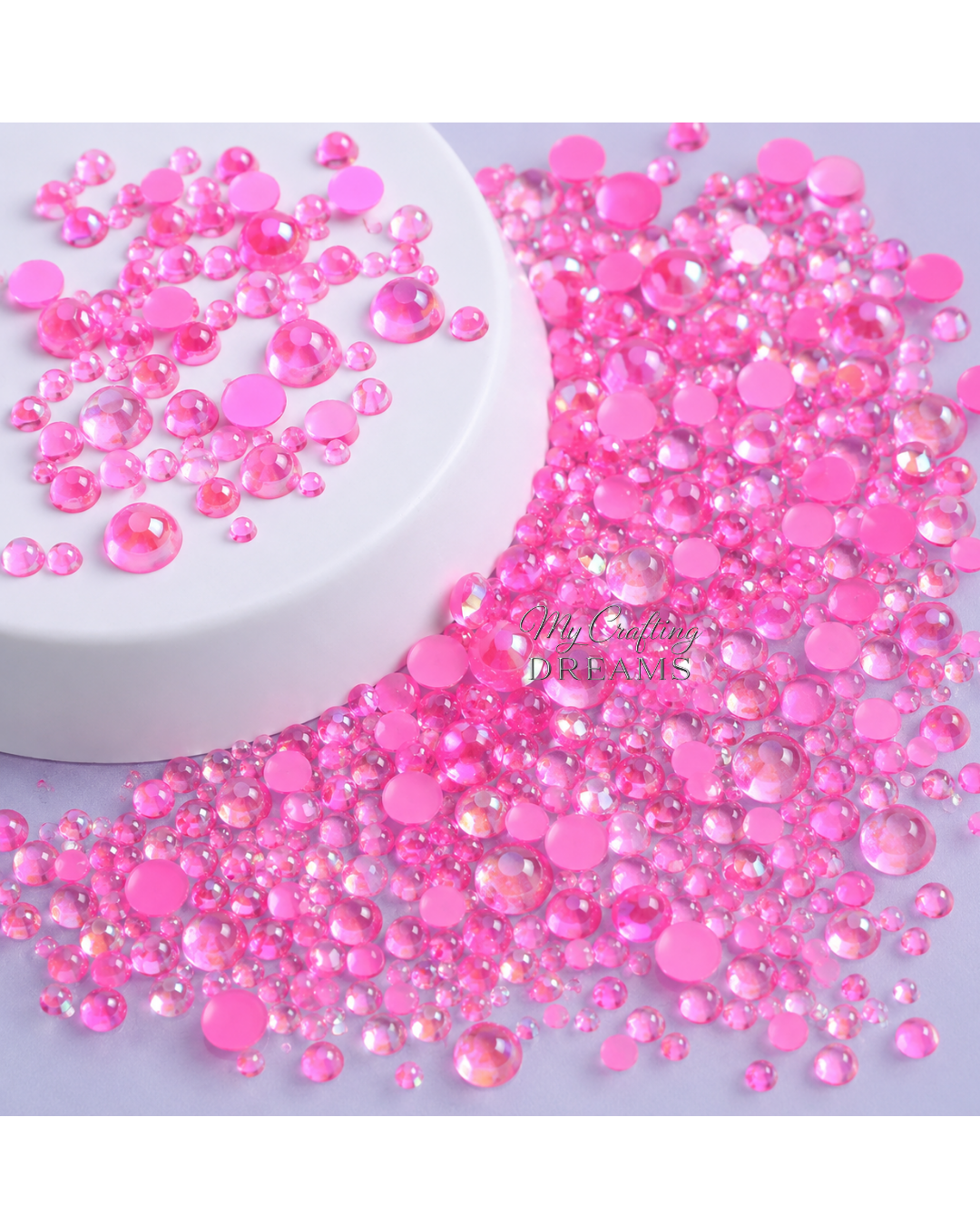 Mermaid Tears ✨ Mixed-Size Glass Rhinestones 1440 ct