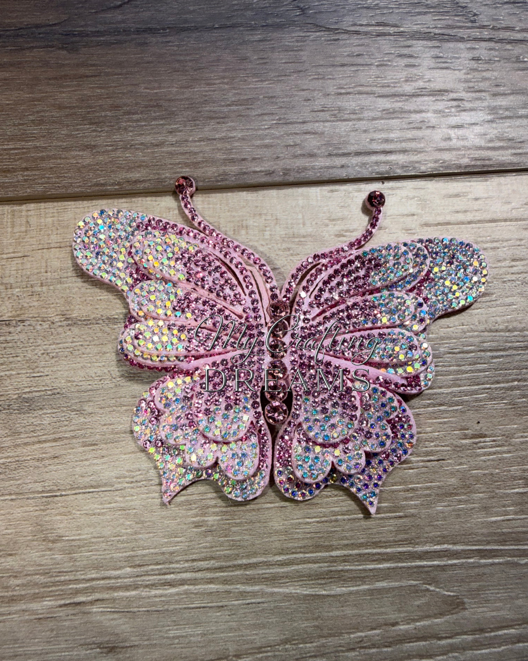 Rhinestone Butterfly Appliques