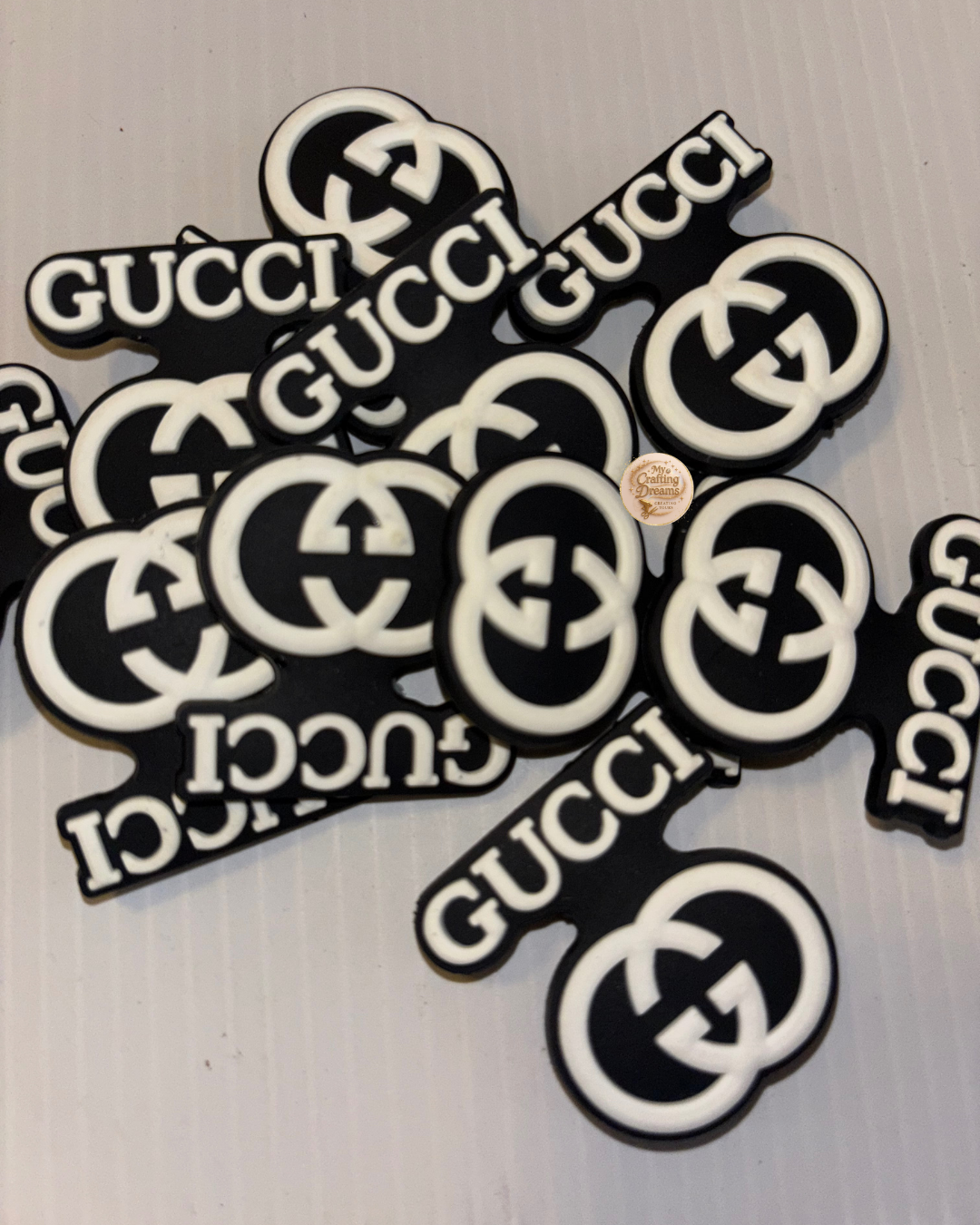 Designer Inspired Rubber Croc Charms