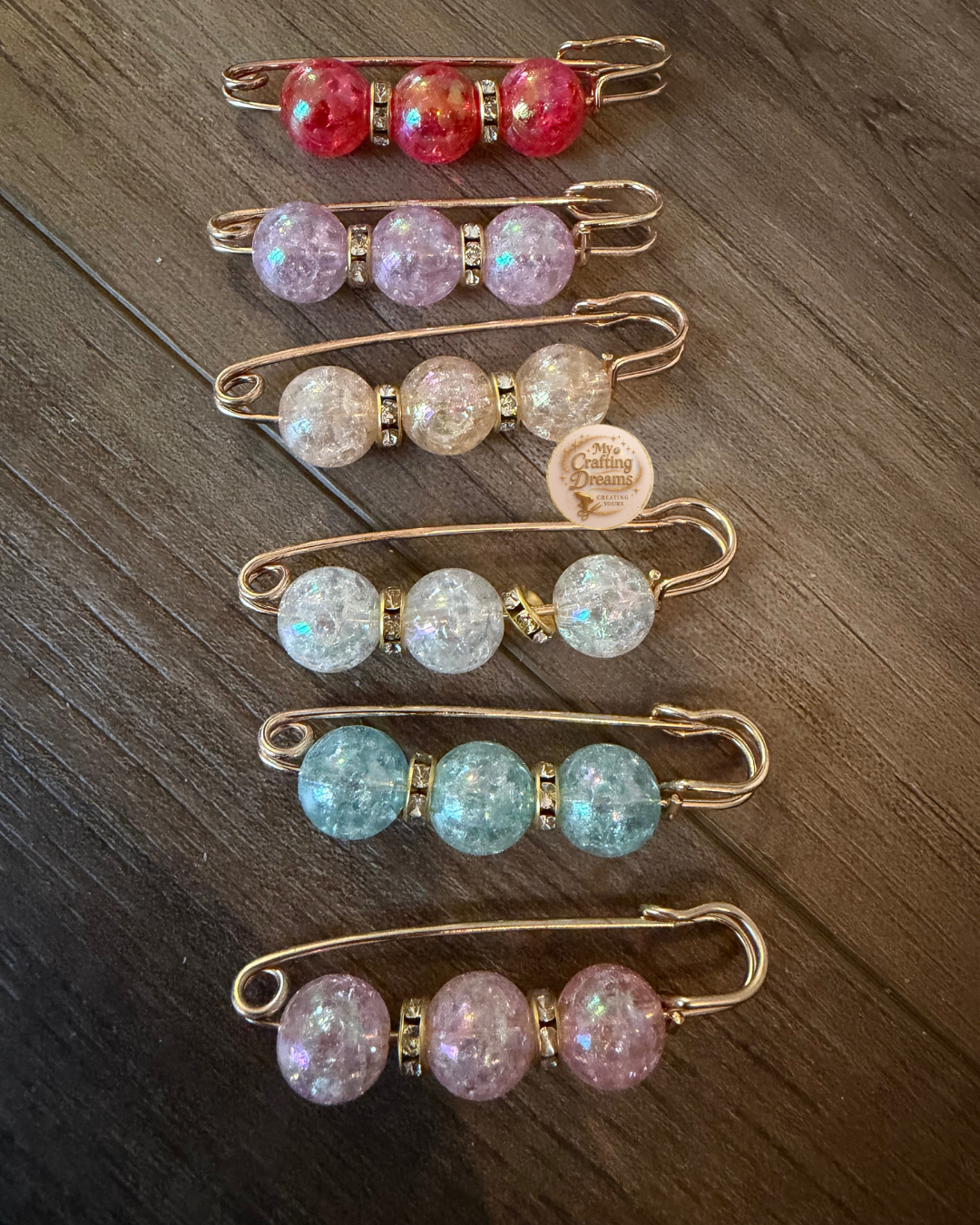 Crafty Pins Purchase 5 sets/singles  save $3