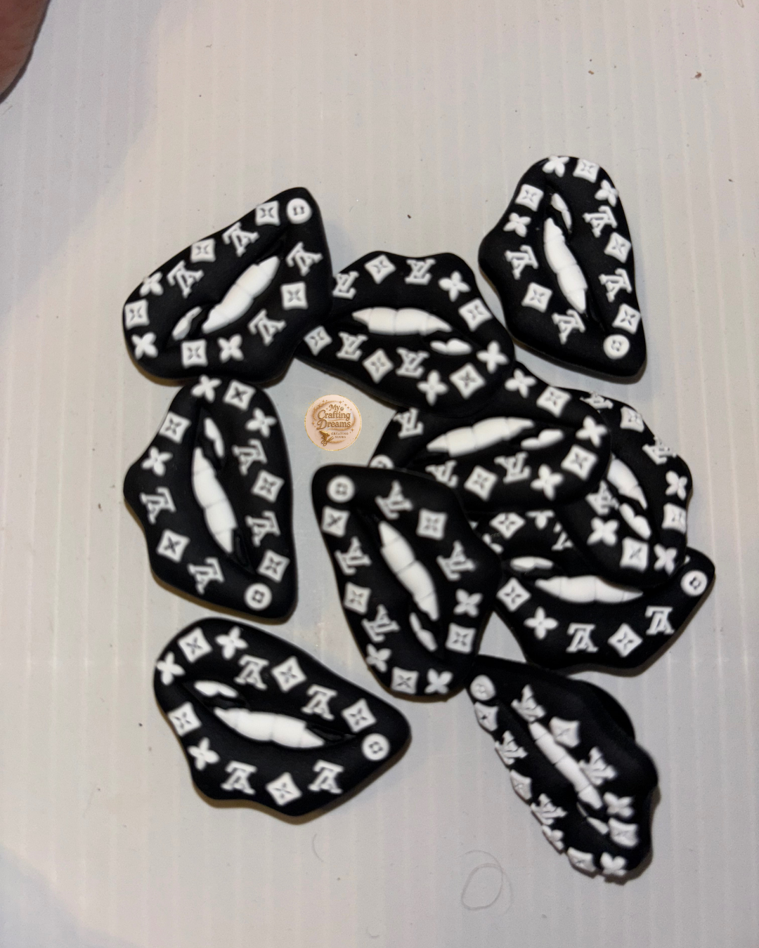 Designer Inspired Rubber Croc Charms
