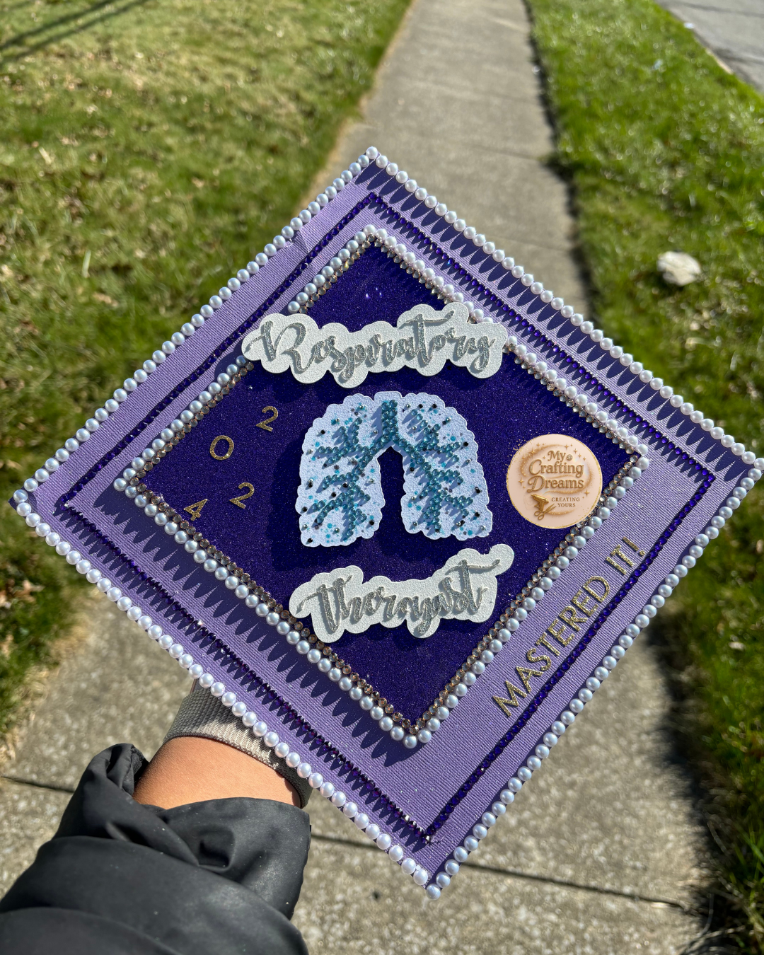 Custom Graduation Cap Topper **PLEASE READ THE DESCRIPTION**