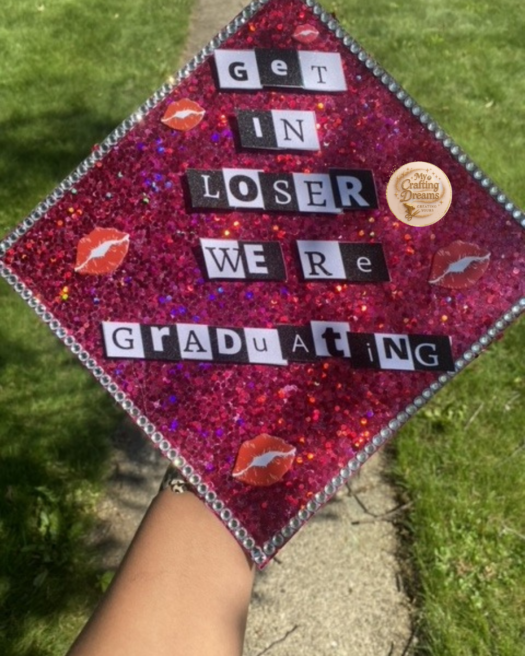 Custom Graduation Cap Topper **PLEASE READ THE DESCRIPTION**