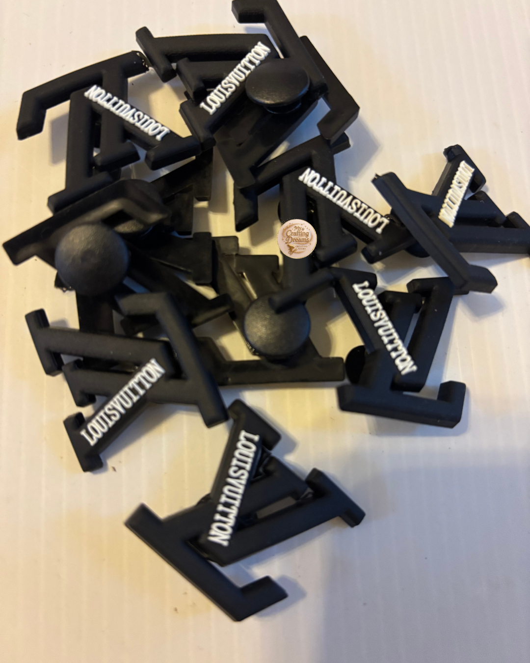 Designer Inspired Rubber Croc Charms