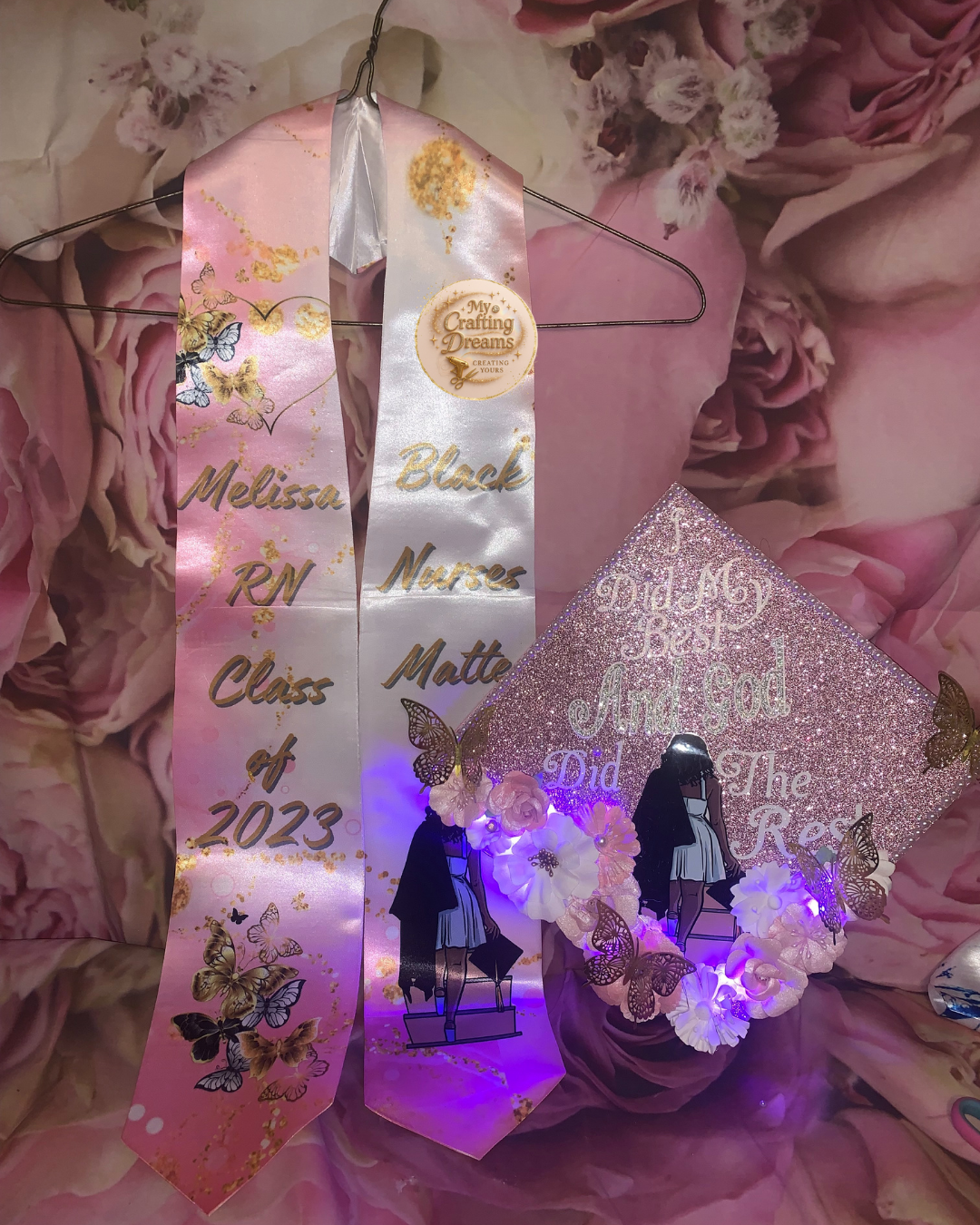 Custom Graduation Cap Topper **PLEASE READ THE DESCRIPTION**