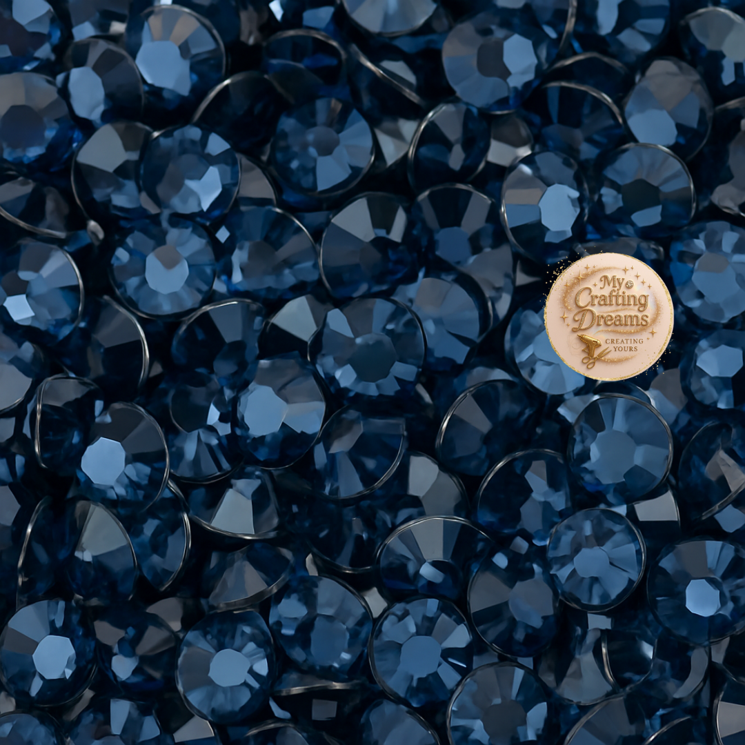 Deep Sea Luxe (Navy Blue) Glass Rhinestones