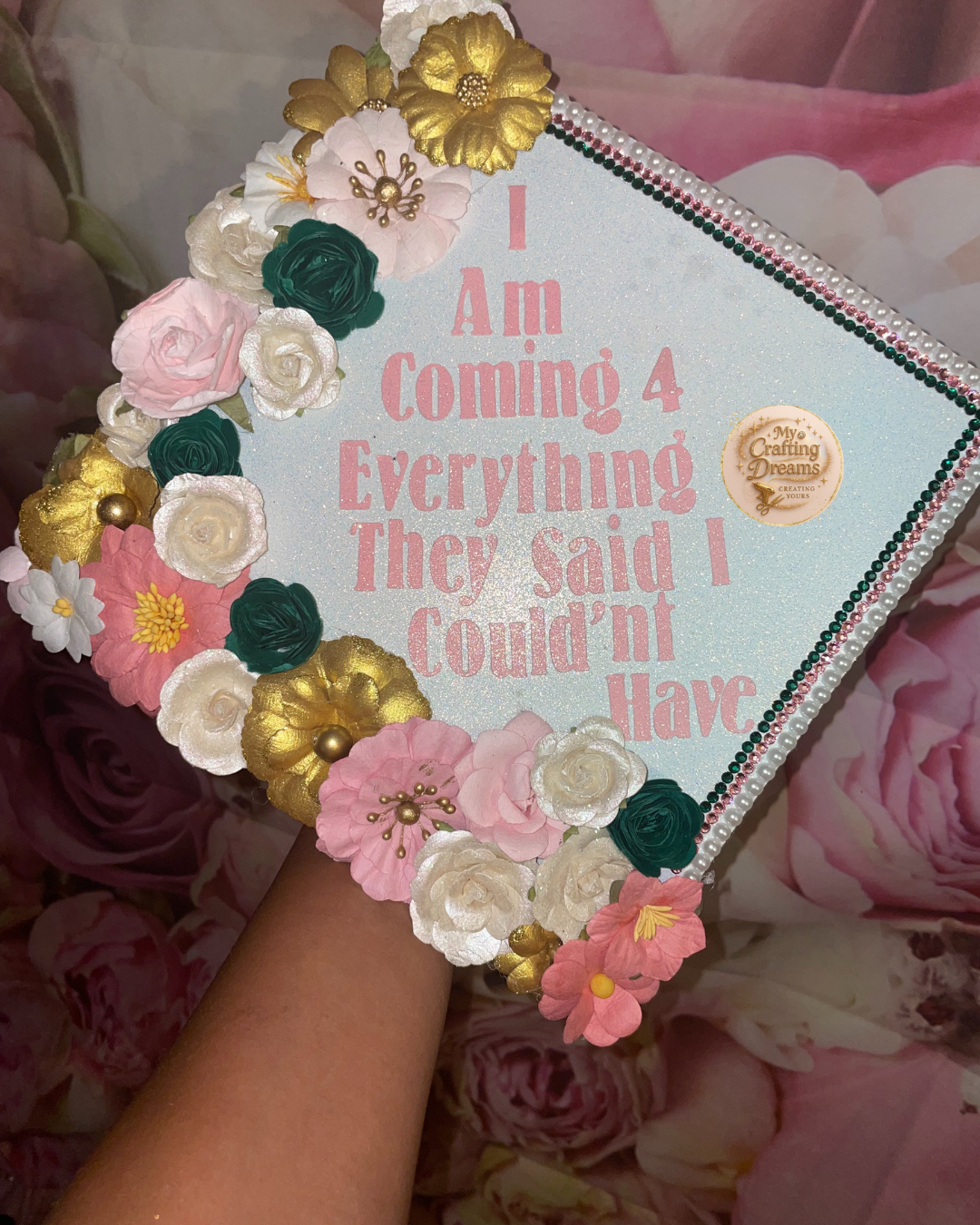 Custom Graduation Cap Topper **PLEASE READ THE DESCRIPTION**
