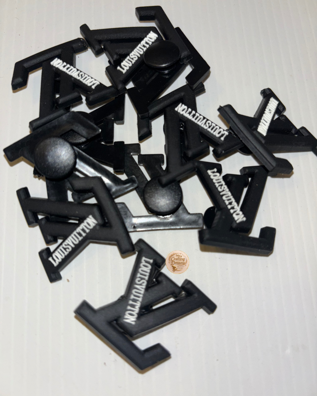 Designer Inspired Rubber Croc Charms