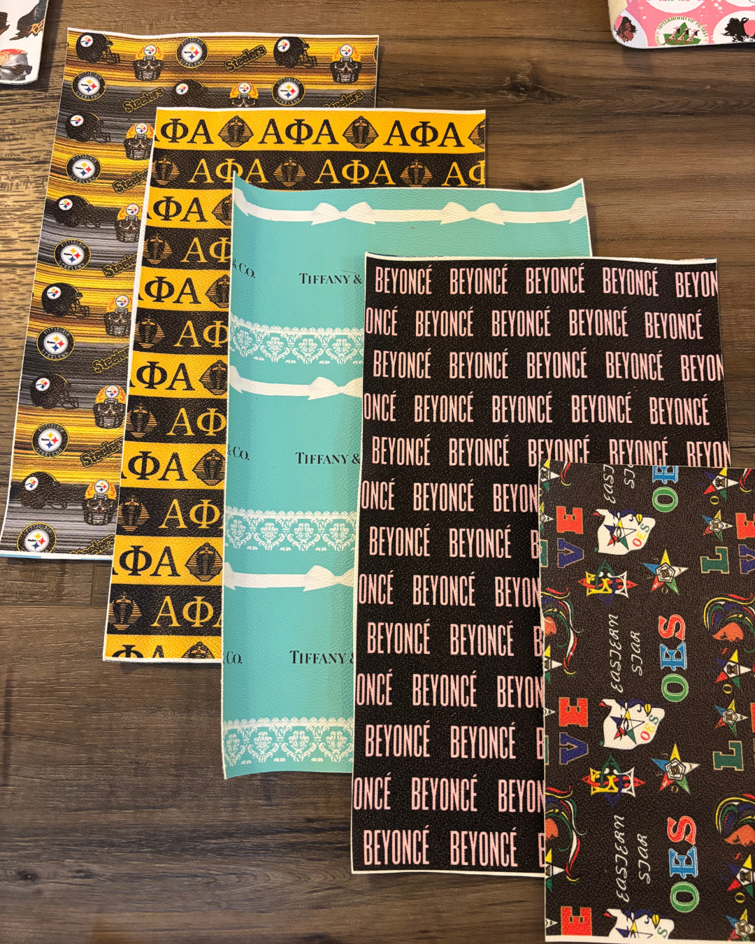 Faux Leather Scrap Bundles