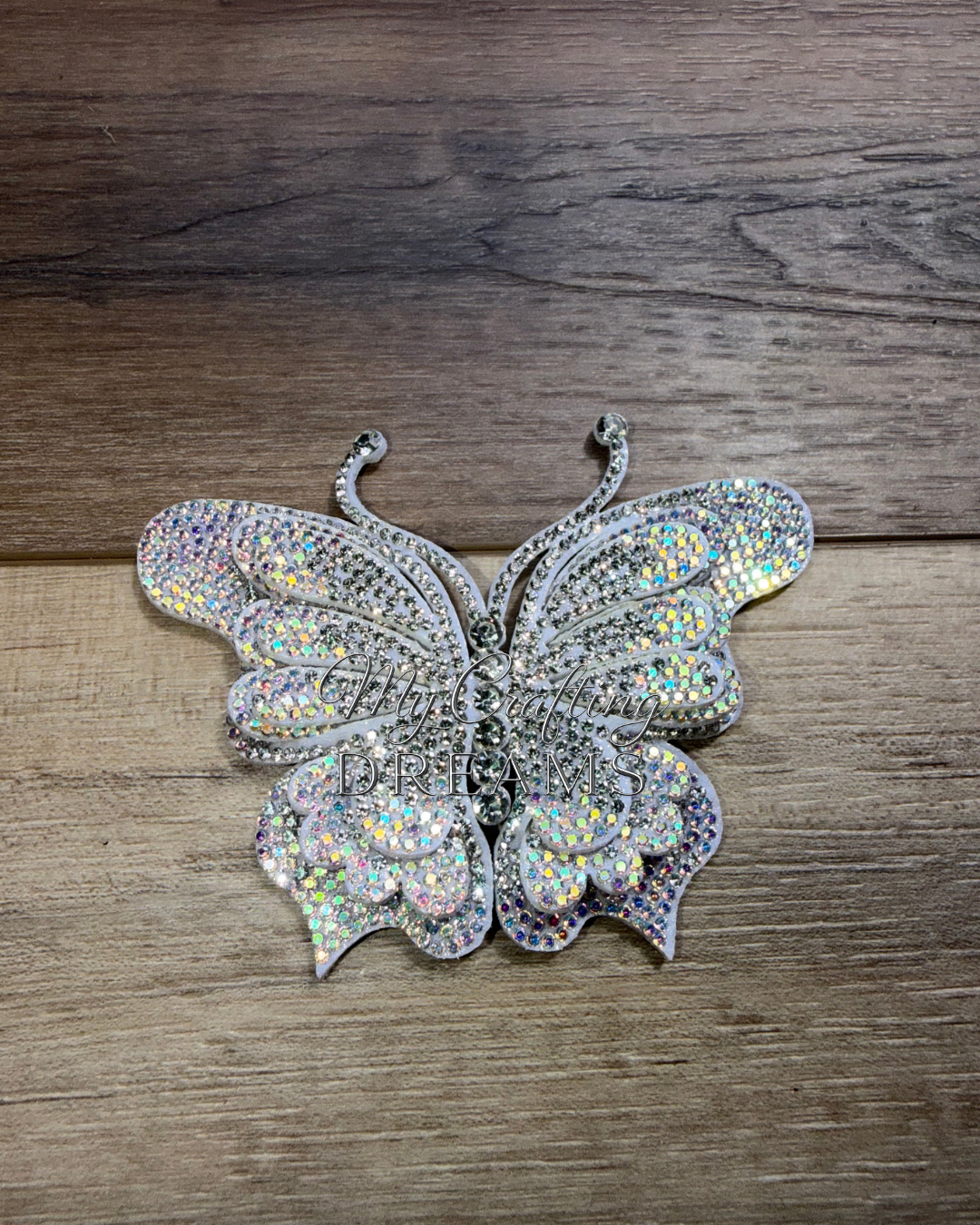 Rhinestone Butterfly Appliques