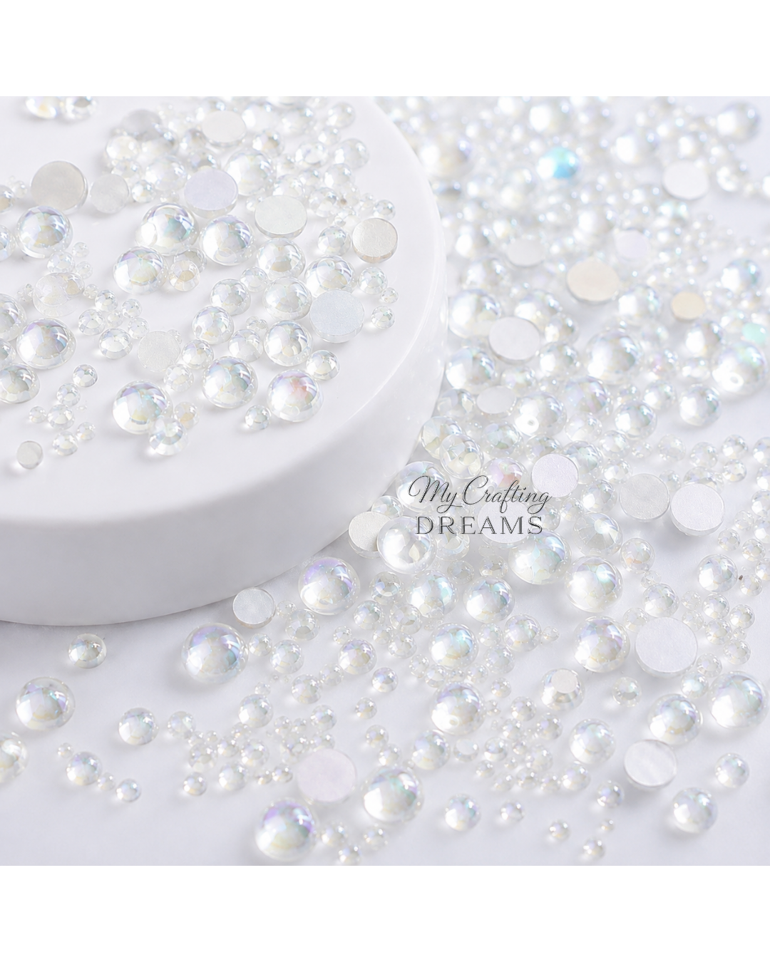 Mermaid Tears ✨ Mixed-Size Glass Rhinestones 1440 ct