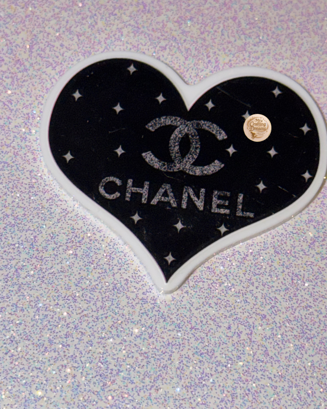 Designer Inspired Glitter Acrylics