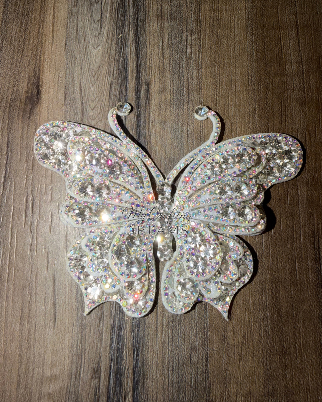 Rhinestone Butterfly Appliques