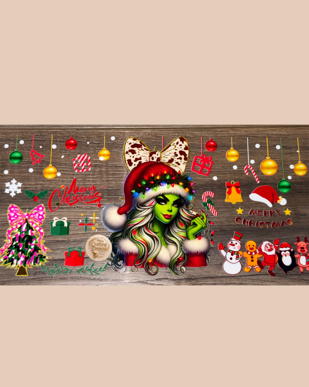 Christmas 🎄 Theme UVDTF Transfers Buy 8 Get 2 Free mix & match all designs