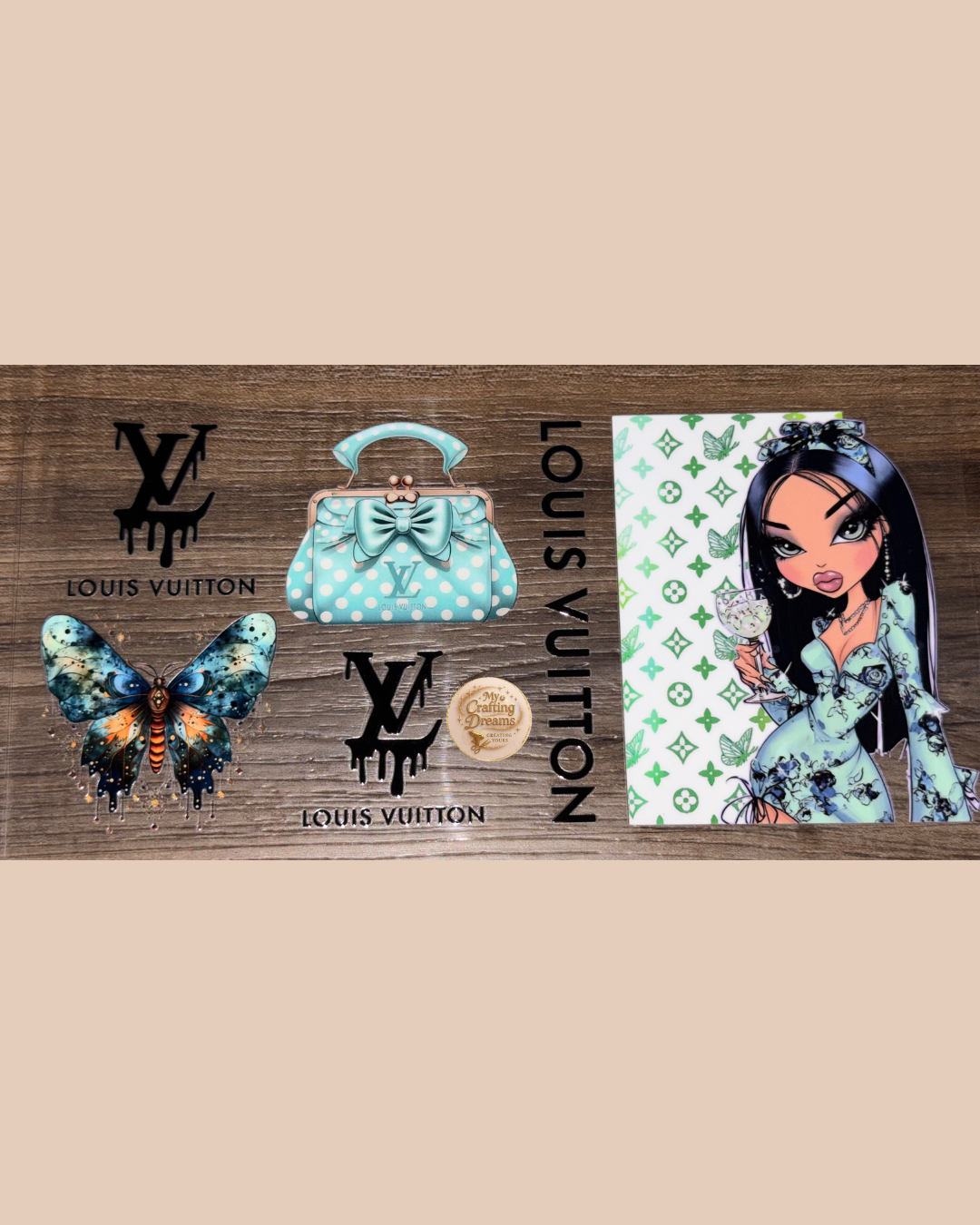 Designer Inspired UV DTF Transfers Buy 8 Get 2 Free Mix & Match