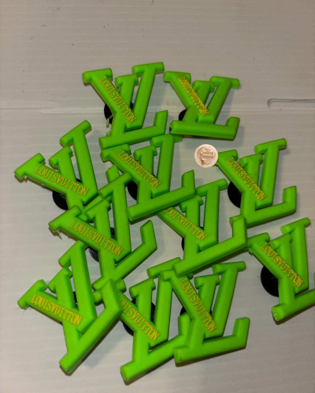 Designer Inspired Rubber Croc Charms