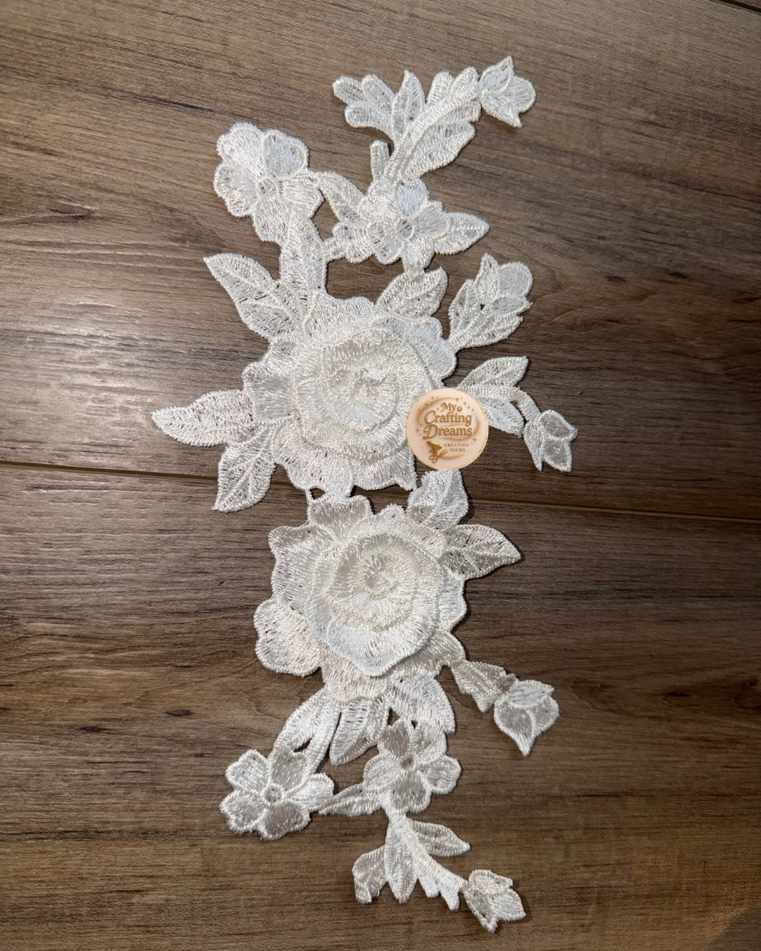 3D Flower Appliqués (Patches) – Couture Crafting Essentials