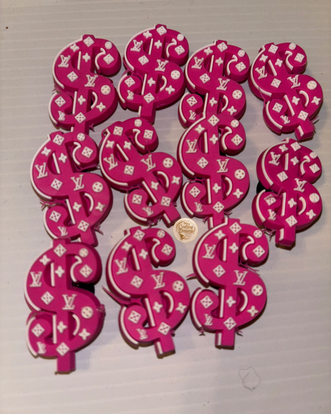 Designer Inspired Rubber Croc Charms