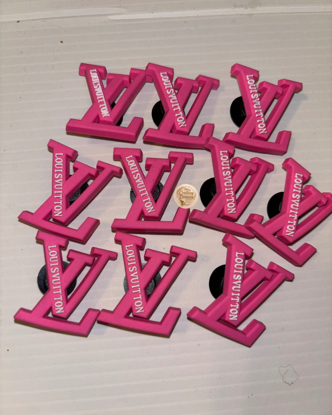 Designer Inspired Rubber Croc Charms