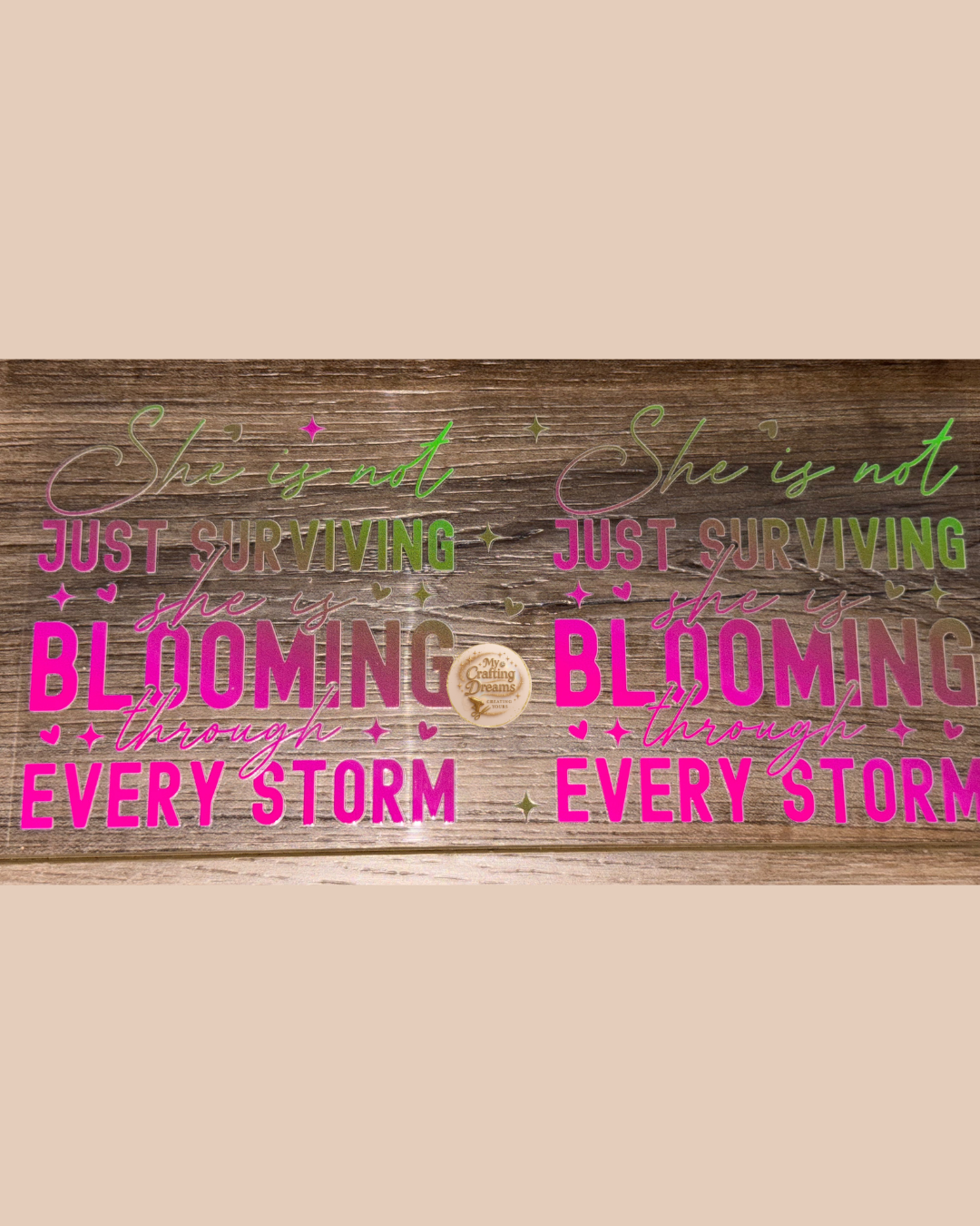 💕✨ She Is Collection – Inspirational UV DTF Wraps Buy 8 Get 2 Free Mix & Match