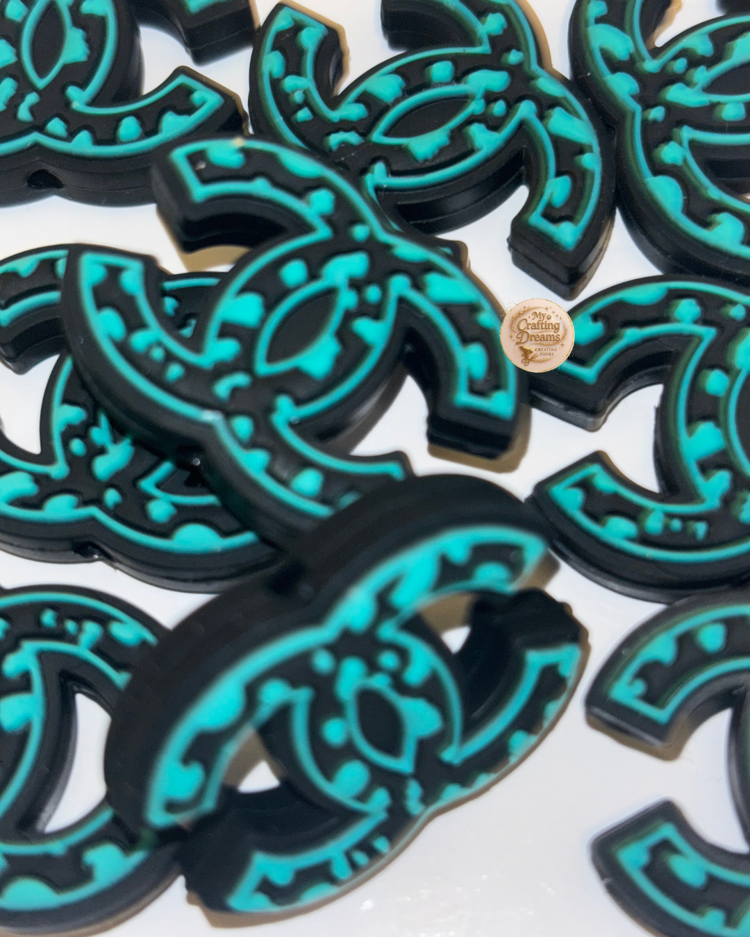 Designer-Inspired Rubber Focal Beads – Bougie on a Budget