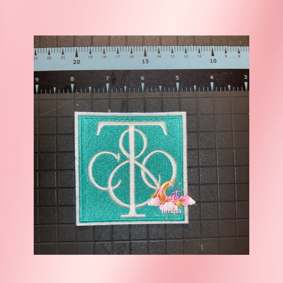 Tiffany & Co Inspired Iron on patches