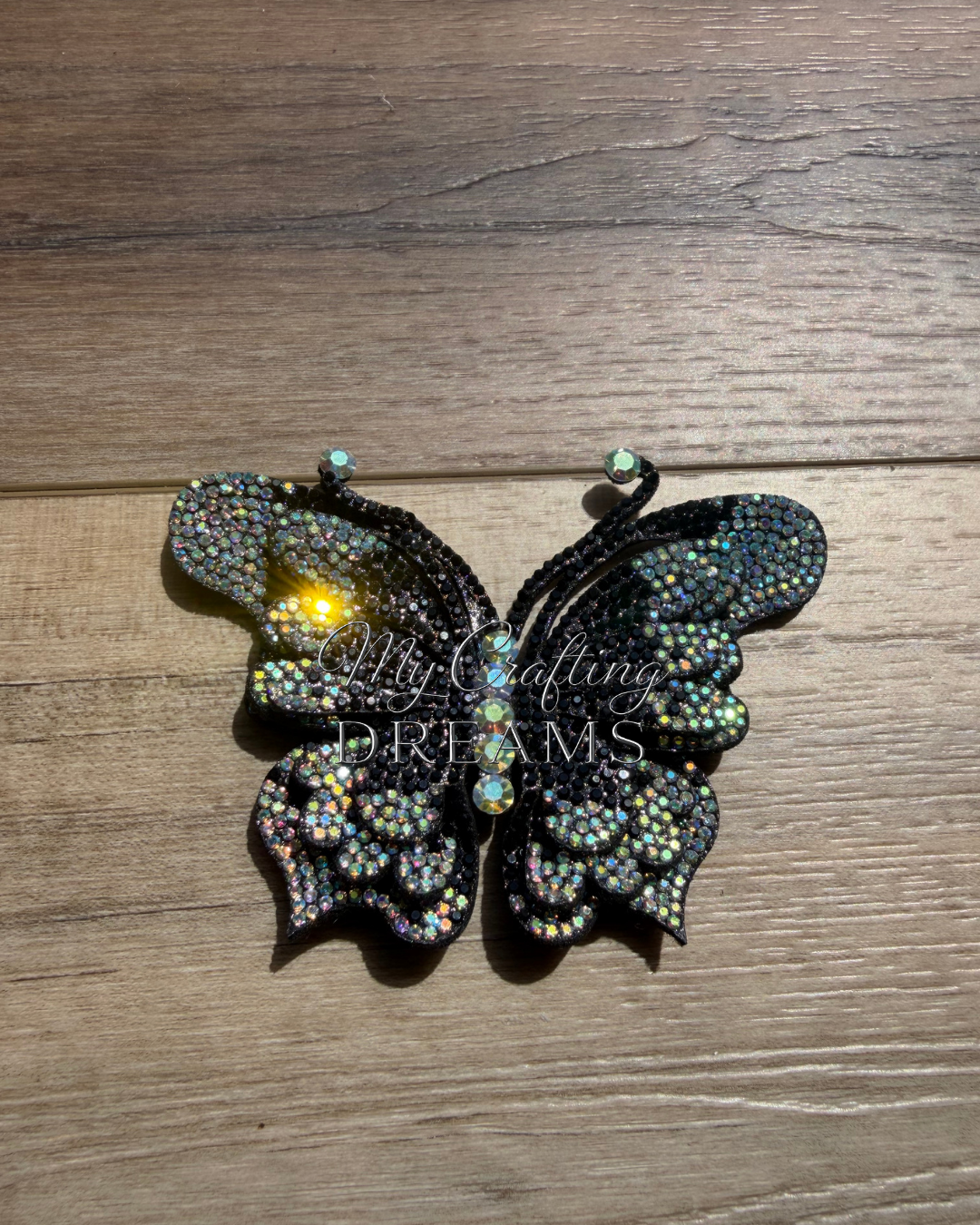 Rhinestone Butterfly Appliques