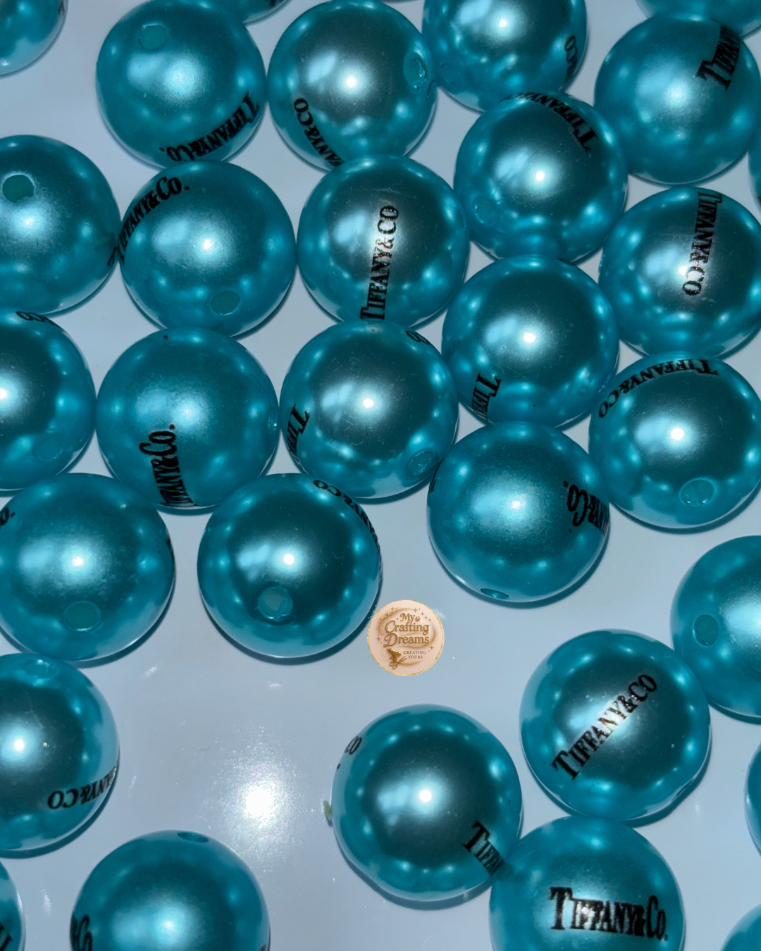 Designer Inspired Acrylic Beads