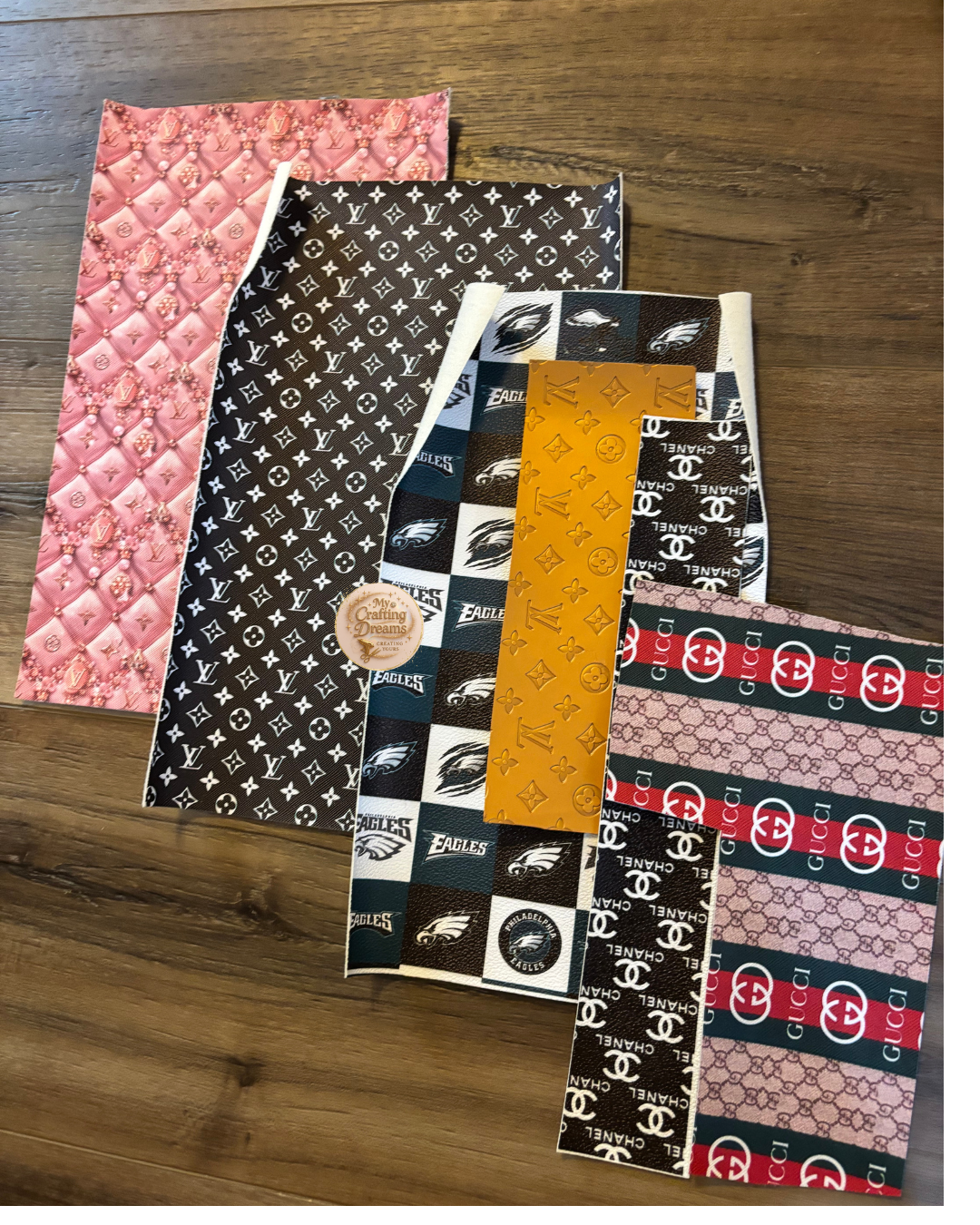 Faux Leather Scrap Bundles