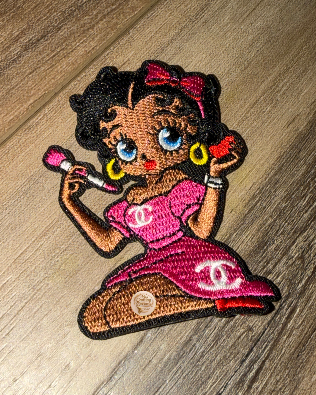 Chanel Inspired Iron On Patches