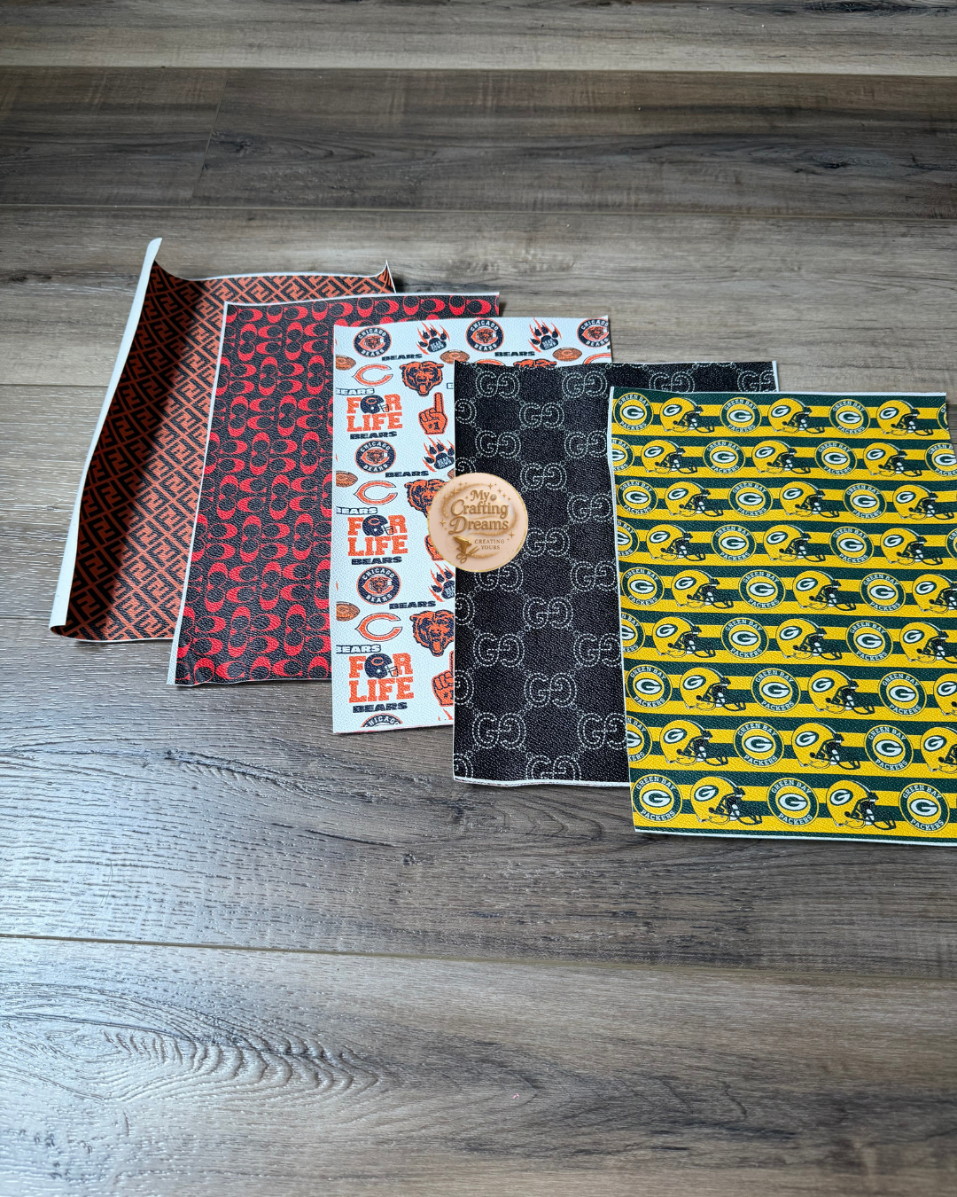 Faux Leather Scrap Bundles