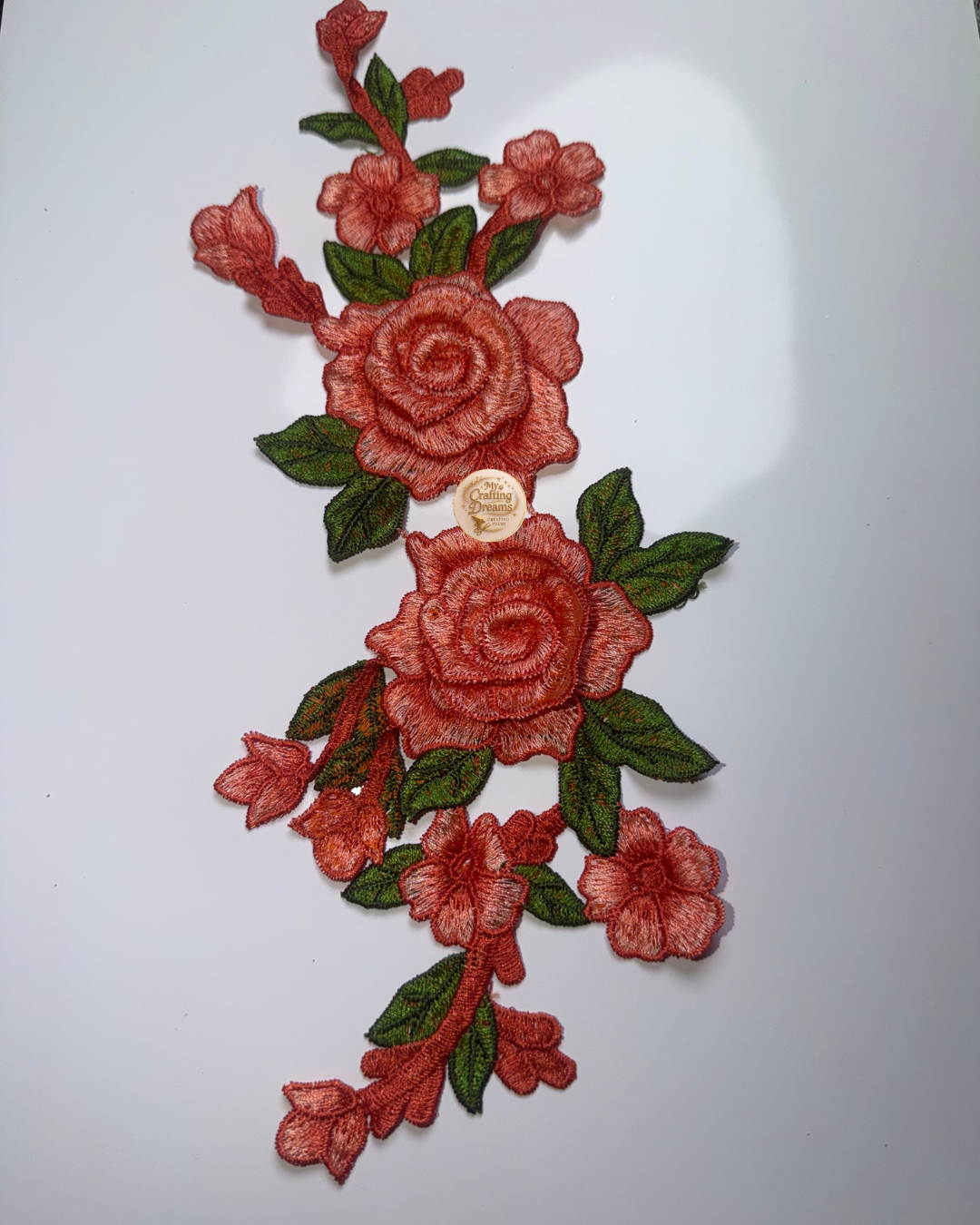 3D Flower Appliqués (Patches) – Couture Crafting Essentials