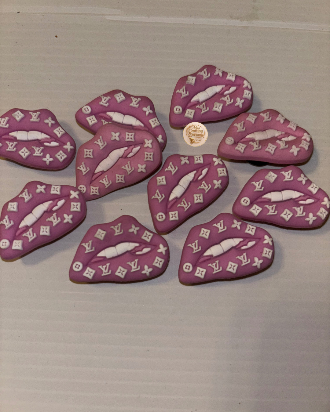 Designer Inspired Rubber Croc Charms