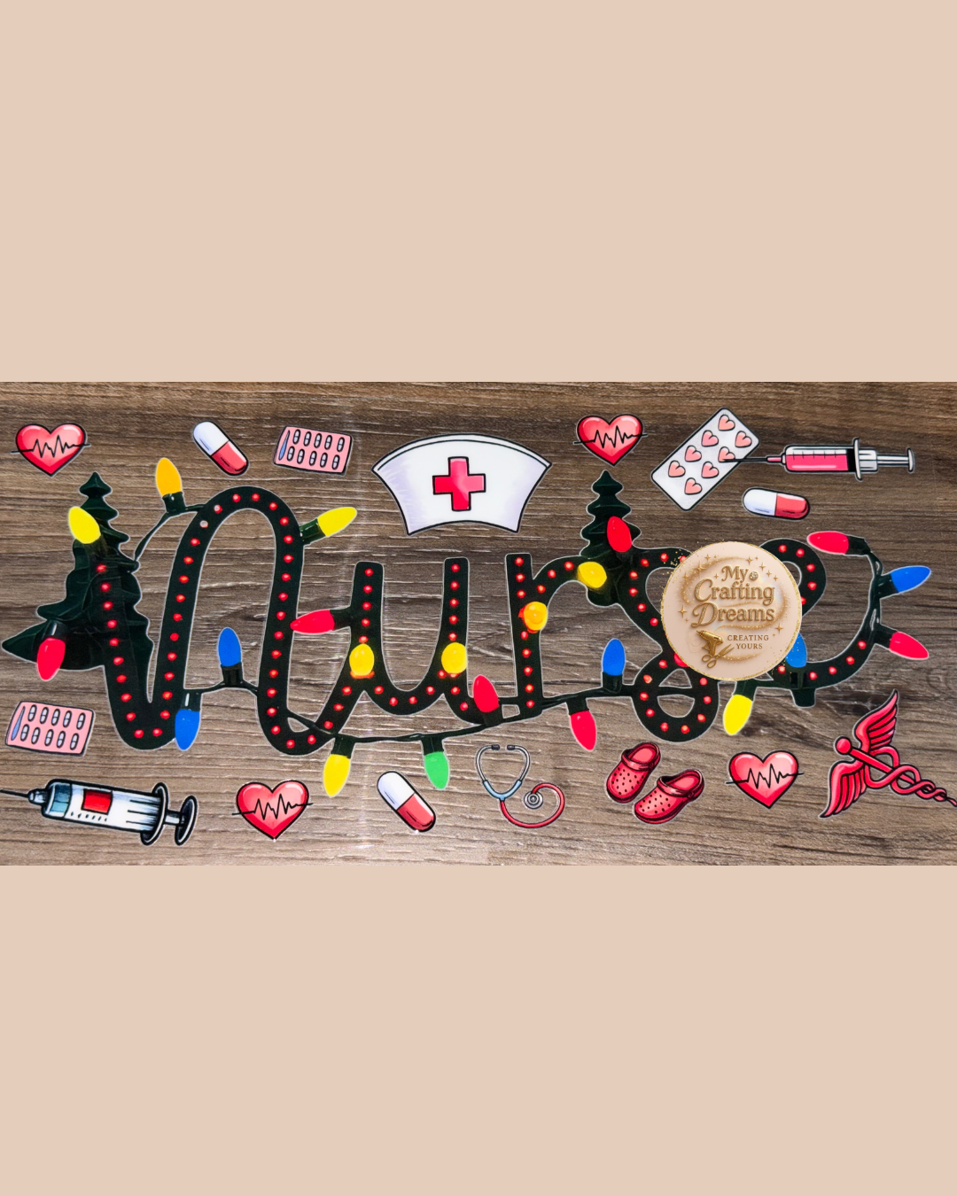 Medical Field Theme UV DTF Transfers Buy 8 Get 2 Free Mix & Match