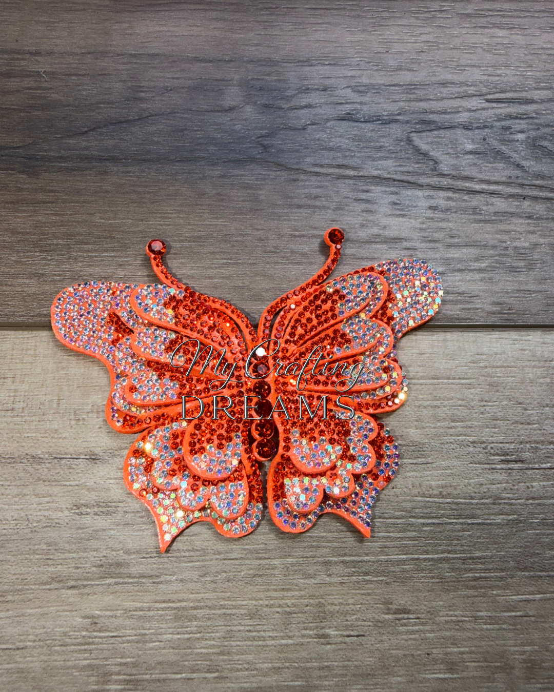 Rhinestone Butterfly Appliques