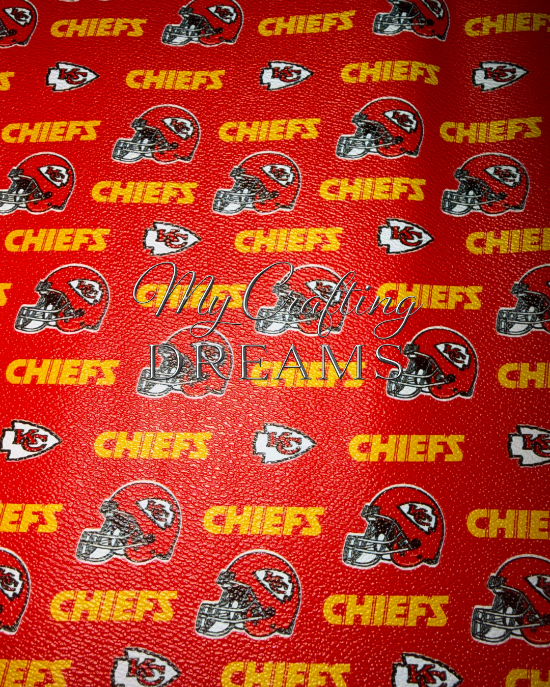 Sports NFL Theme Faux Leather Sheets