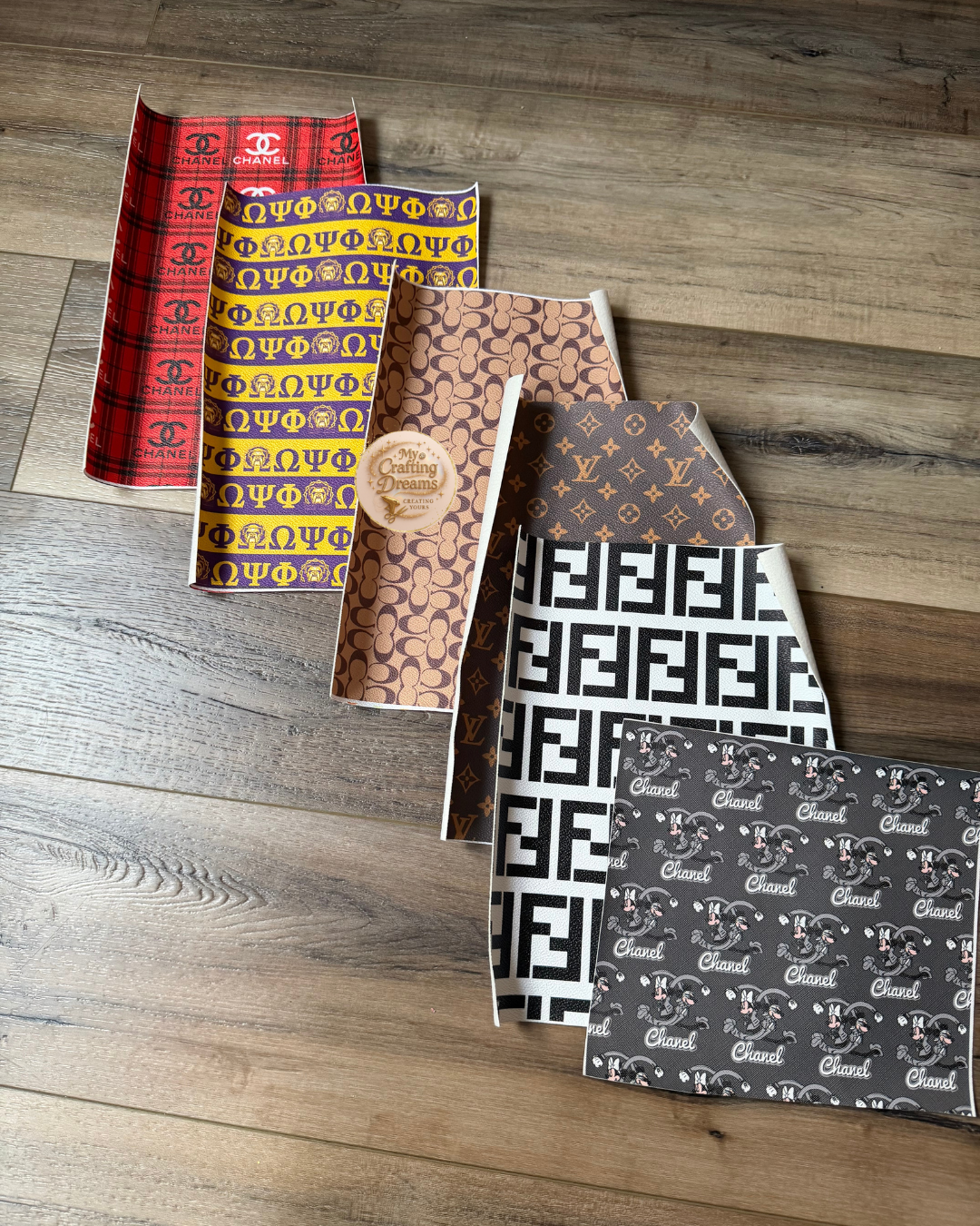 Faux Leather Scrap Bundles