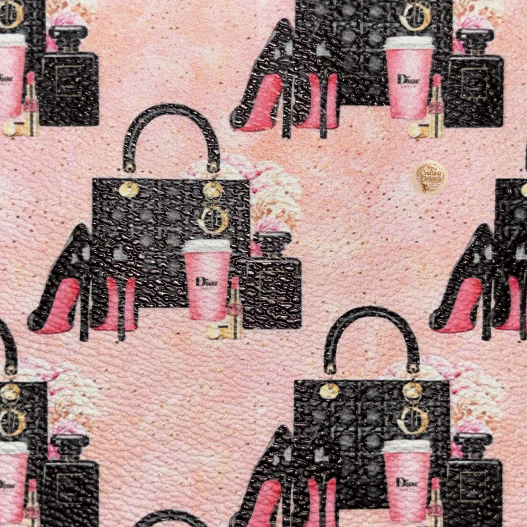 Dior Inspired Faux Leather Sheets