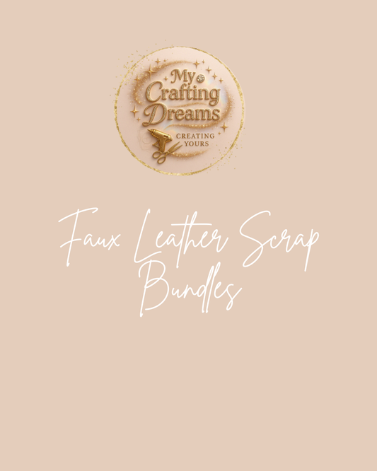Faux Leather Scrap Bundles